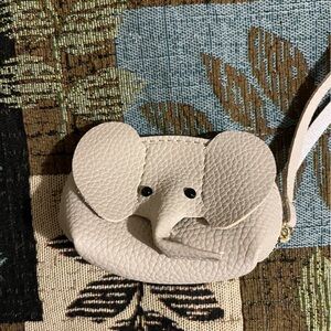 2 for $5 Adorable Elephant Shaped Wallet / Coin Purse